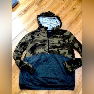 Solarsun camo hoodie sz L
